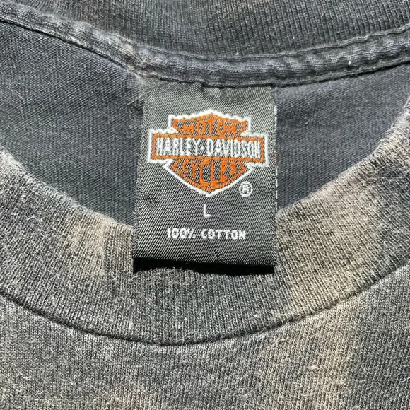 90s distressed Harley Davidson tee - Picture 7 of 10